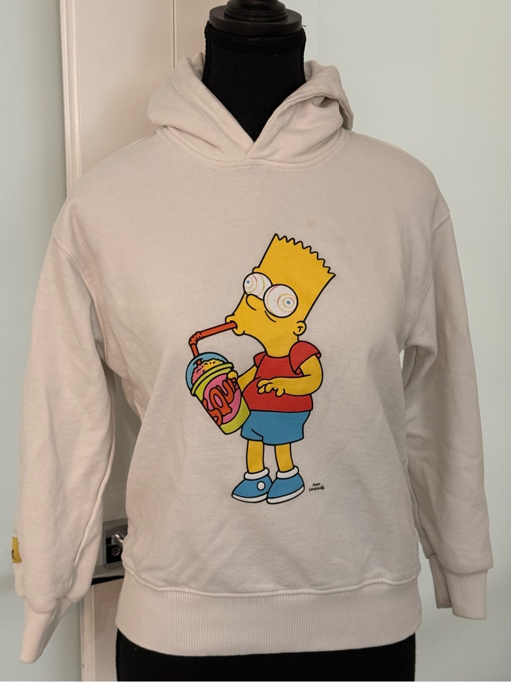 Zara boys Bart Simpson graphic hoodie